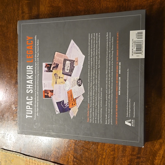 Tupac Shakur Legacy Book by Jamal Joseph - Picture 6 of 7